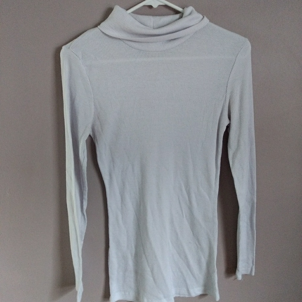 White Turtleneck